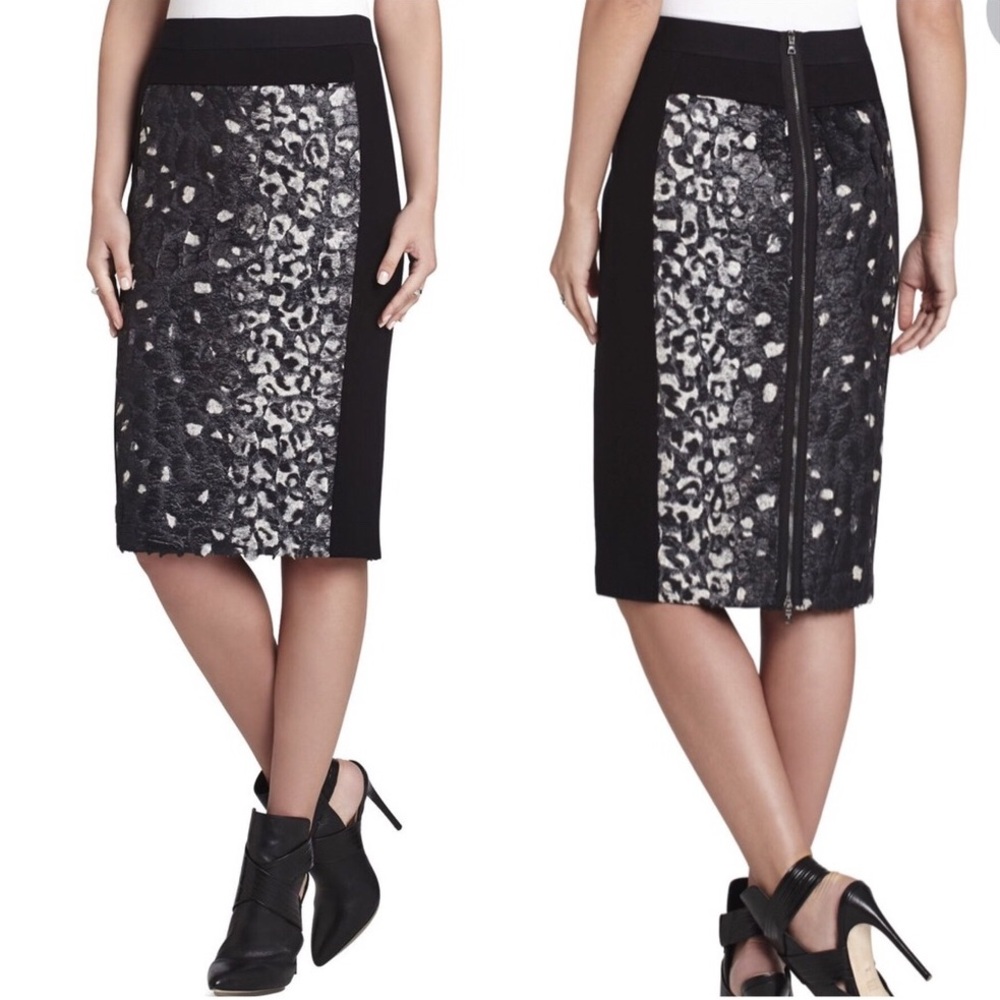 BCBG MaxAzria Faux Fur Skirt